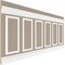 Ekena Millwork Wainscot Paneling Kit, Urethane, 94-1/2 in L, Factory Primed WPKUSQ041P040 - alternate 2